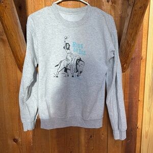 Montana ride or die crew sweatshirt